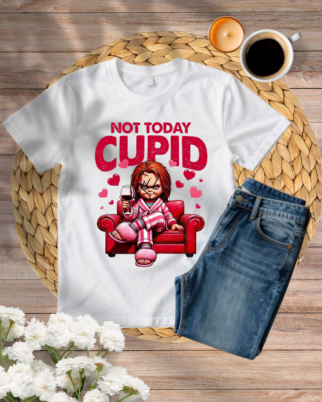 Not Today Cupid T-Shirt