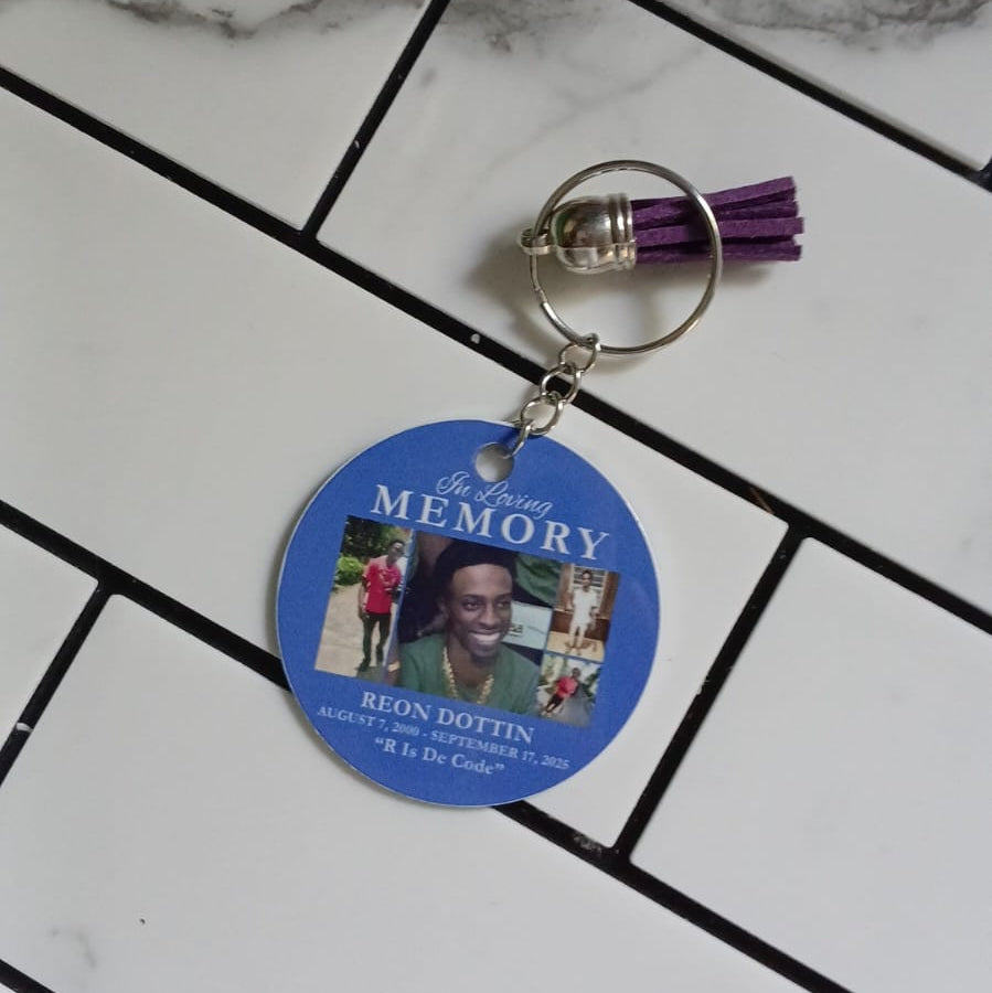 2" Custom Keychain Keepsake